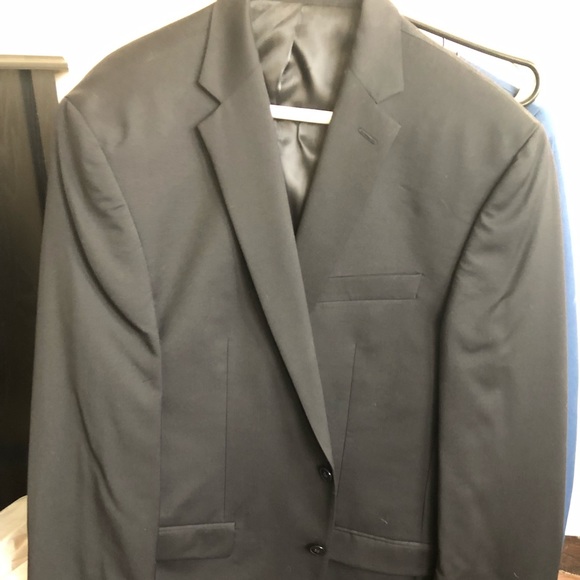 Two piece Calvin Klein tux. 40R. Pants 34W - Picture 2 of 3